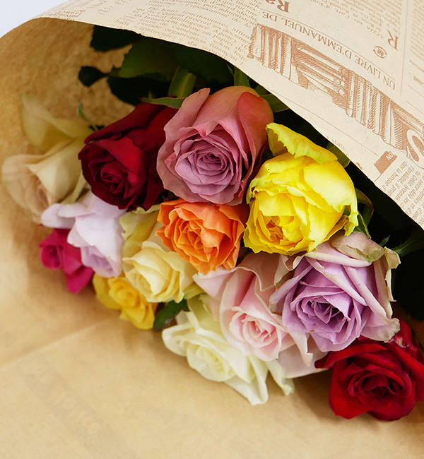 バラの花束